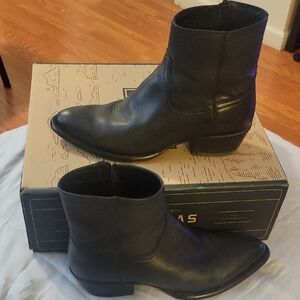 Tecovas Black Leather Boots